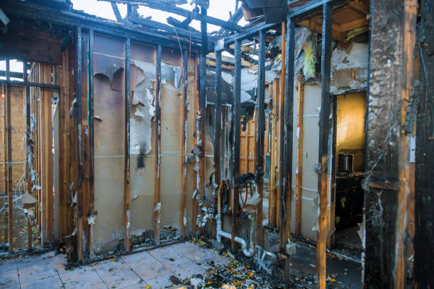 Professional Soot Removal technician working in Bridgeport, OH